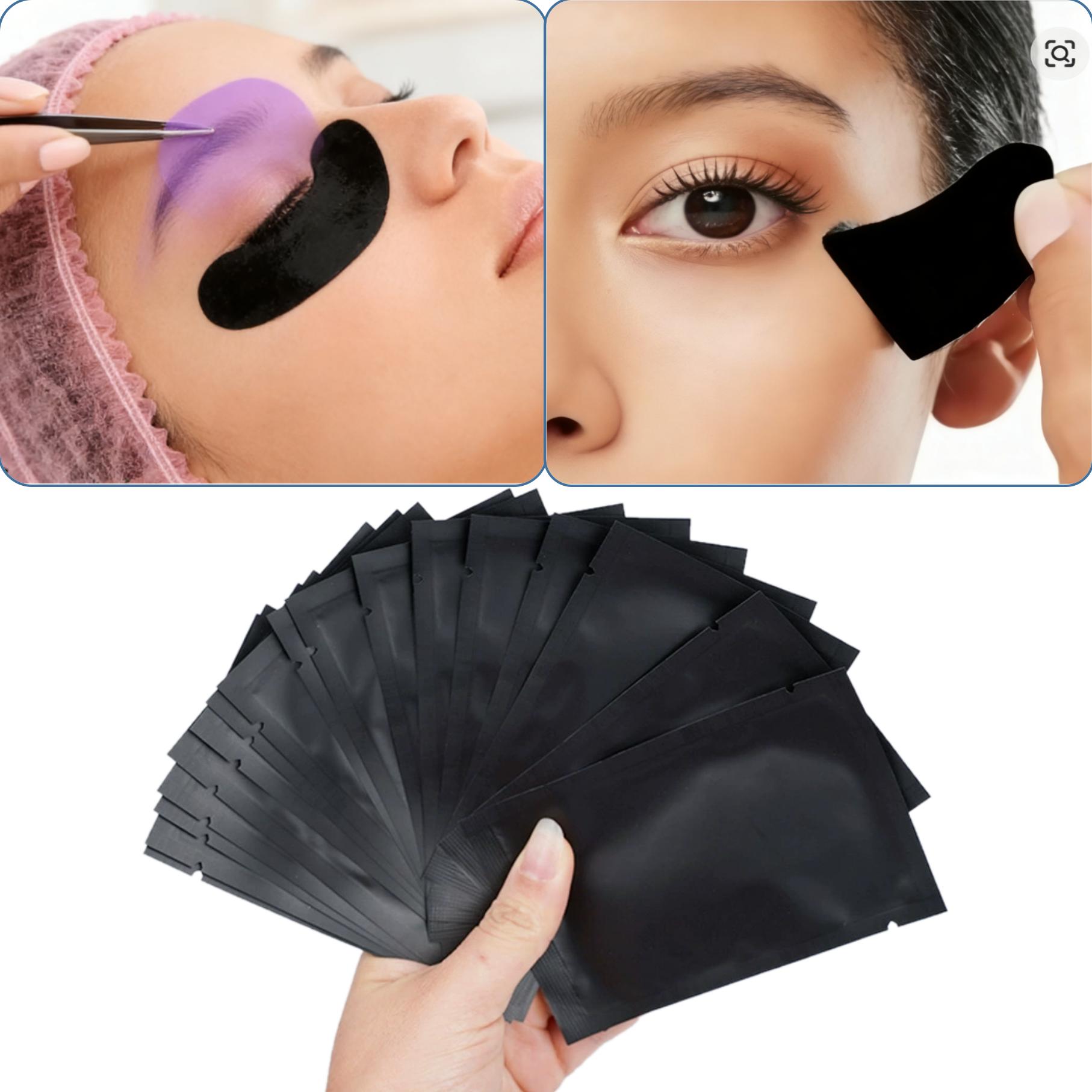 25/50Pairs Padding UV Black Pa - Nail Art Extension 리뷰 및 가격