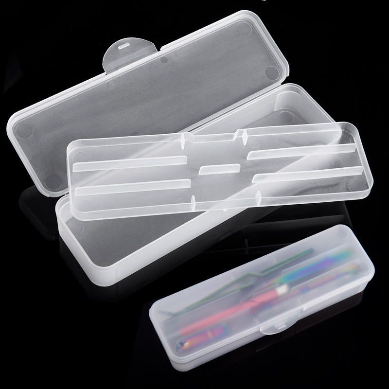 1Pc Rectangle Double-layer Nai - Nail Art Kaki 리뷰 및 가격