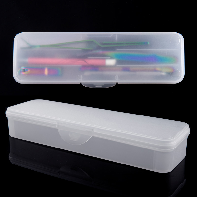 1Pc Rectangle Double-layer Nai - Nail Art Kaki 리뷰 및 가격