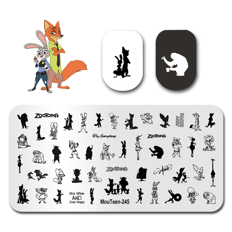 MouTeen-245 Disney ZooTopia Ni - Nail Art Zootopia 리뷰 및 가격