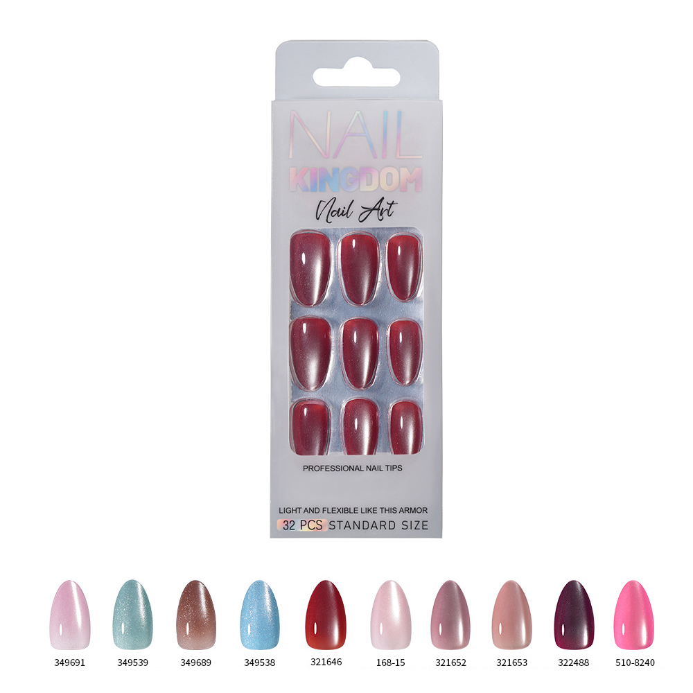 VITAGWX 32pcs Press on Nails A - Nail Art Cat Eye 리뷰 및 가격