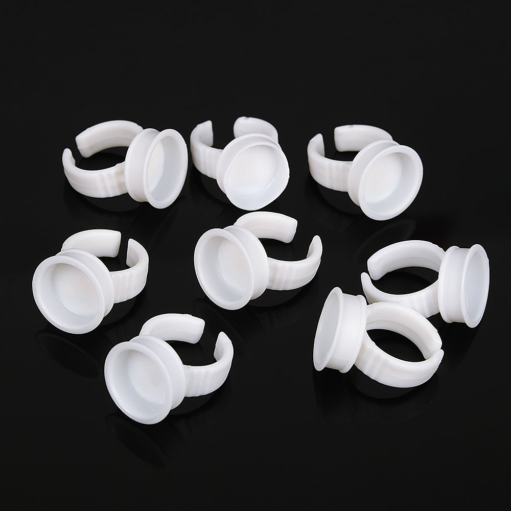 100PCS Tattoo Rings Cups Dispo - Nail Art Extension 리뷰 및 가격
