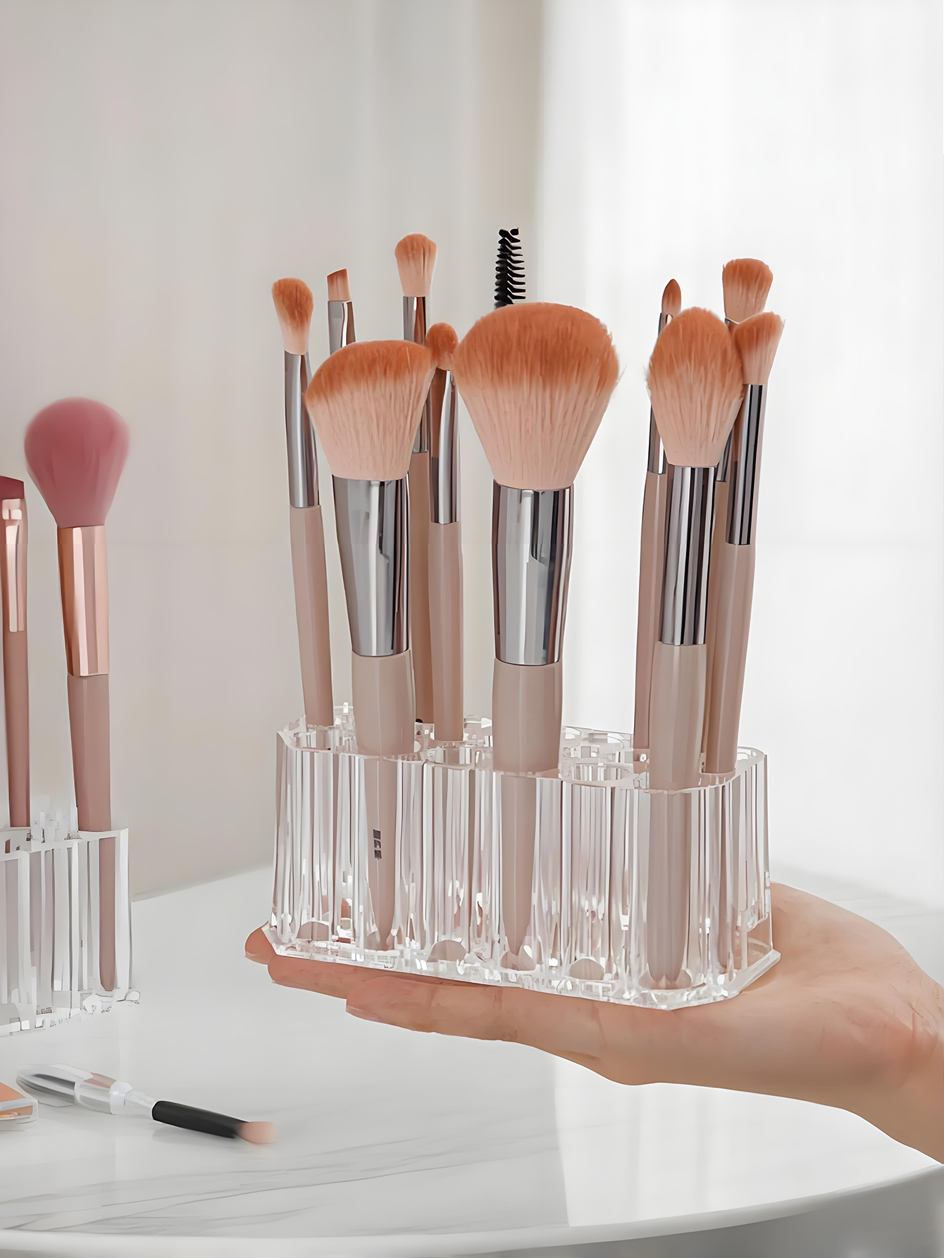 1pc Clear Acrylic 26Hole Brush - Nail Art Kaki 리뷰 및 가격