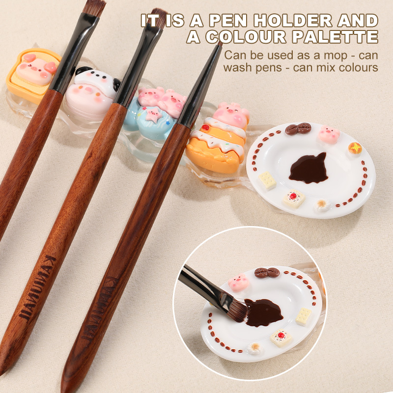 KANIU Cute Animal Nail Brush H - Nail Art Kaki 리뷰 및 가격