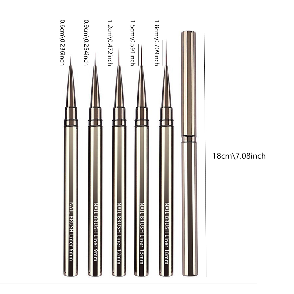5-Piece Professional Nail Art  - Nail Art Kaki 리뷰 및 가격