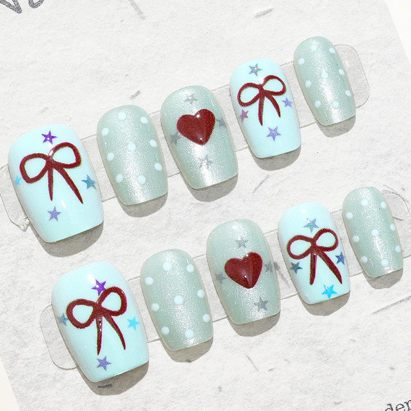 10Pcs Korean Style Women and G - Nail Art Cat Eye 리뷰 및 가격