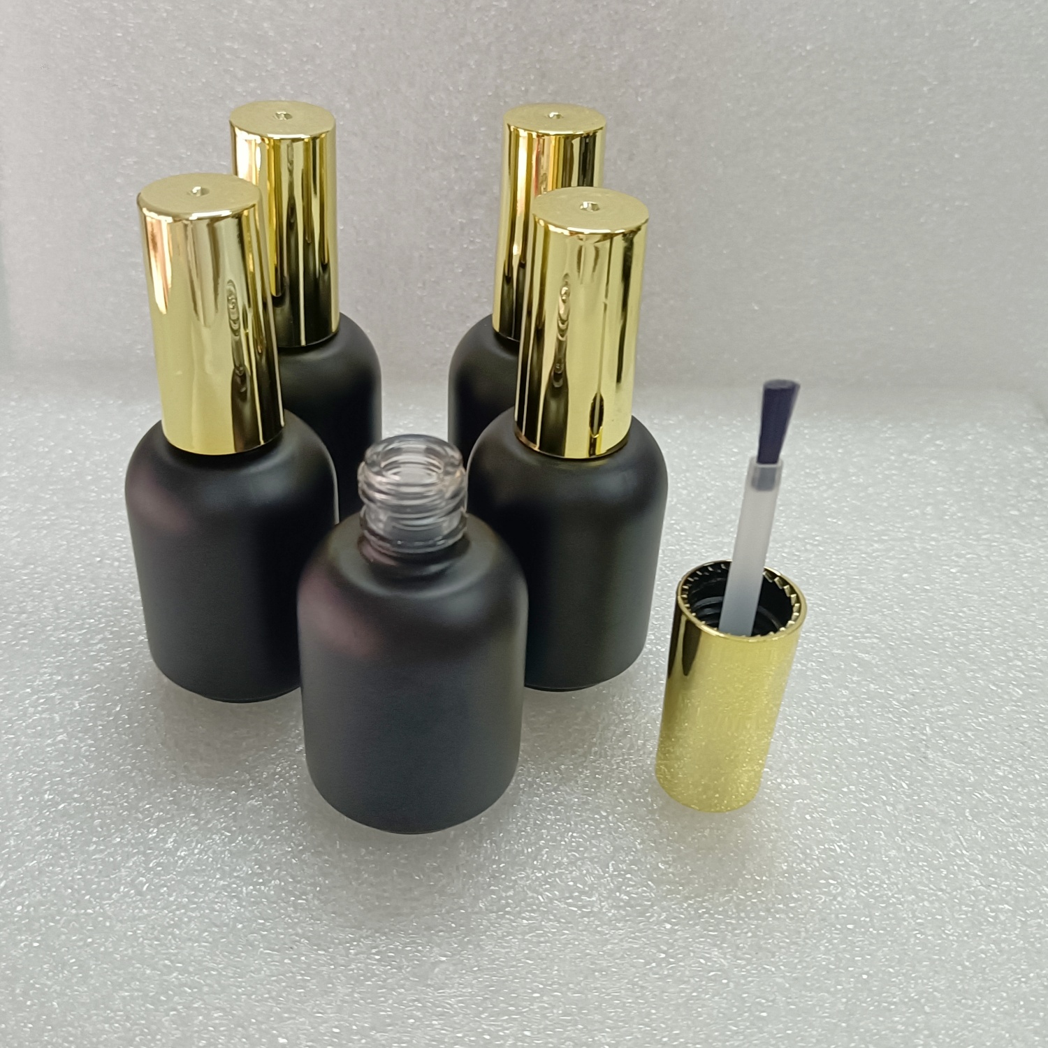 20ML 5 Pieces Empty Black Glas - Nail Art Kaki 리뷰 및 가격