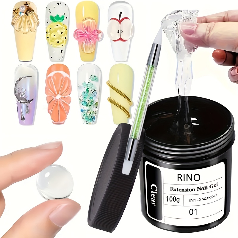 100g Clear Non-Stick Hand Exte - Nail Art Extension 리뷰 및 가격