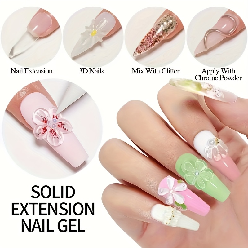 100g Clear Non-Stick Hand Exte - Nail Art Extension 리뷰 및 가격