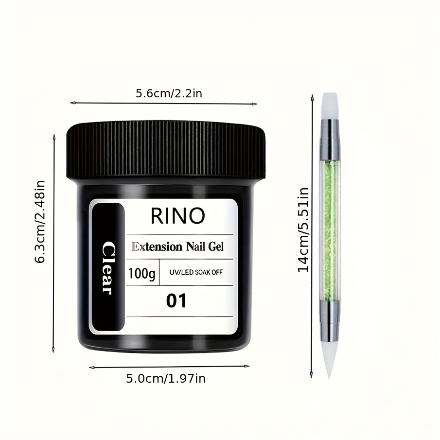 100g Clear Non-Stick Hand Exte - Nail Art Extension 리뷰 및 가격