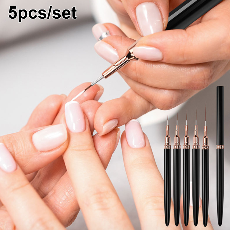 #5Pcs/Set Professional Nail Ar - Nail Art Kaki 리뷰 및 가격