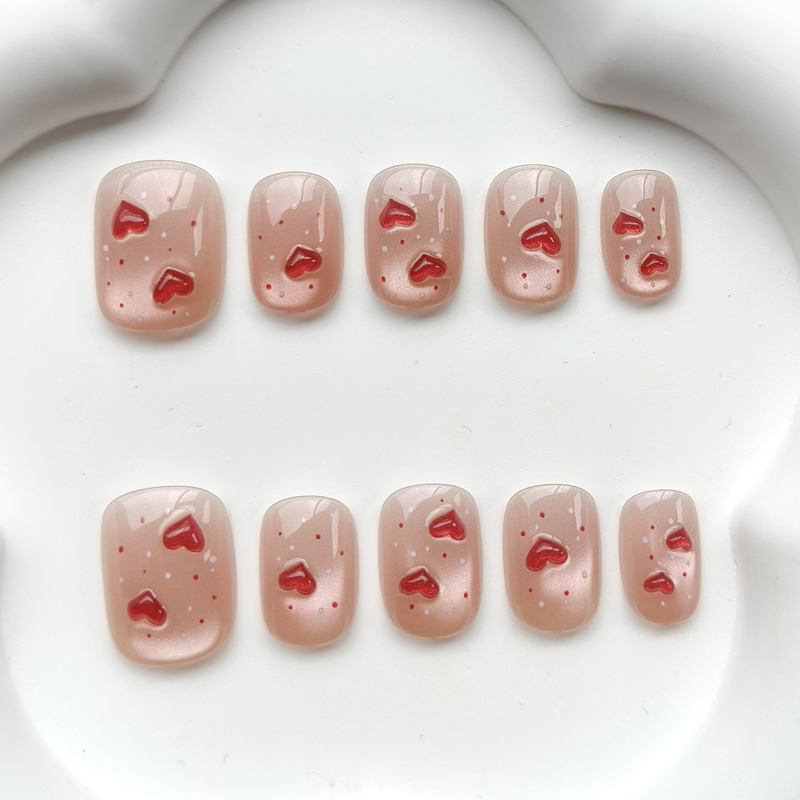 10Pcs French Style Cute Sweeth - Nail Art Cat Eye 리뷰 및 가격