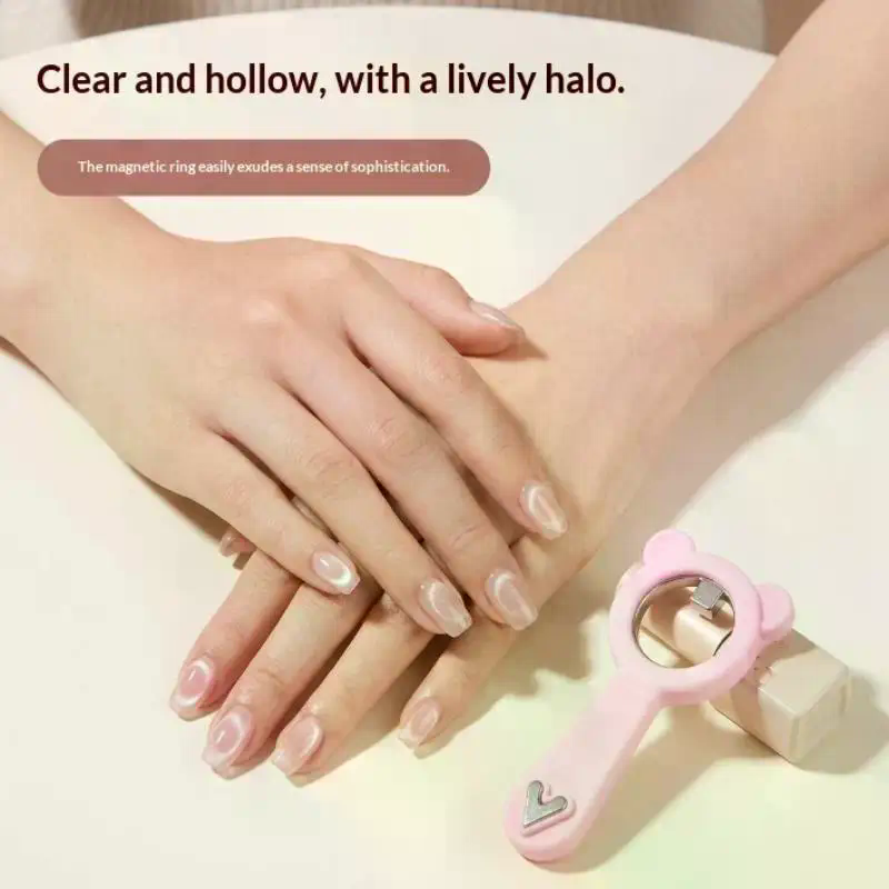 1Pcs Portable 2 In 1 Cute Bear - Nail Art Cat Eye 리뷰 및 가격