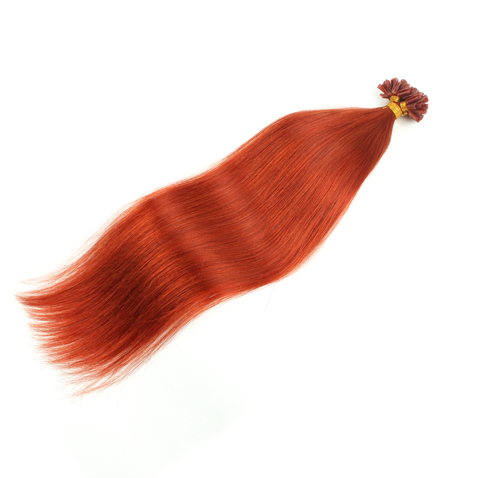 Lovevol Copper Red U Tip Hair  - Nail Art Extension 리뷰 및 가격