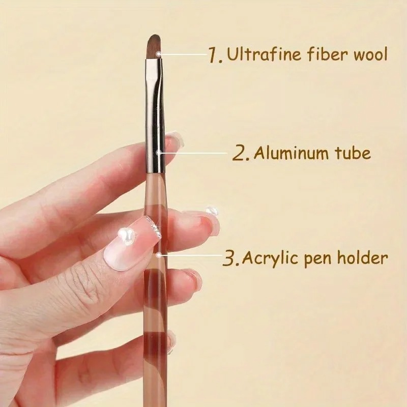 9PCS UV Gel Nail Brush Liner D - Nail Art Kaki 리뷰 및 가격