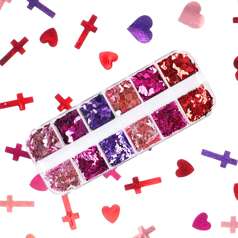 Mix Color Fluorescent Butterfl - Nail Art Extension 리뷰 및 가격