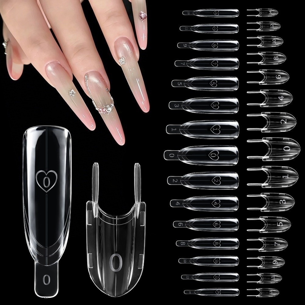 120pcs Rocket Shape Sandwich D - Nail Art Extension 리뷰 및 가격