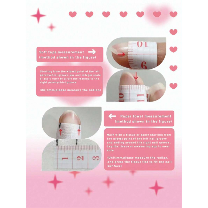 10pcs handmade pink press on n - Nail Art Cat Eye 리뷰 및 가격