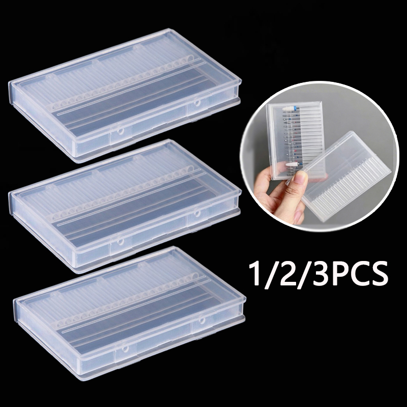 1/2/3PCS 20 Slots Clear Nail D - Nail Art Kaki 리뷰 및 가격