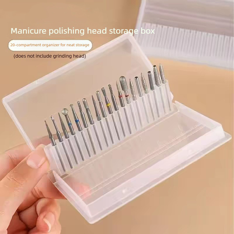 1/2/3PCS 20 Slots Clear Nail D - Nail Art Kaki 리뷰 및 가격