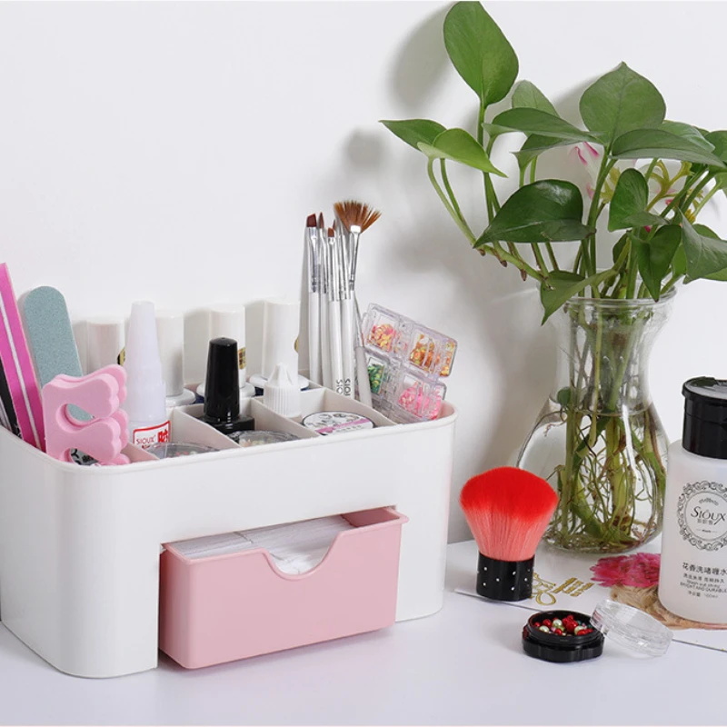 Nail Art Organizer Desktop Dra - Nail Art Kaki 리뷰 및 가격
