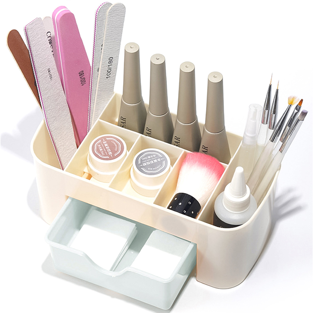 Nail Art Organizer Desktop Dra - Nail Art Kaki 리뷰 및 가격