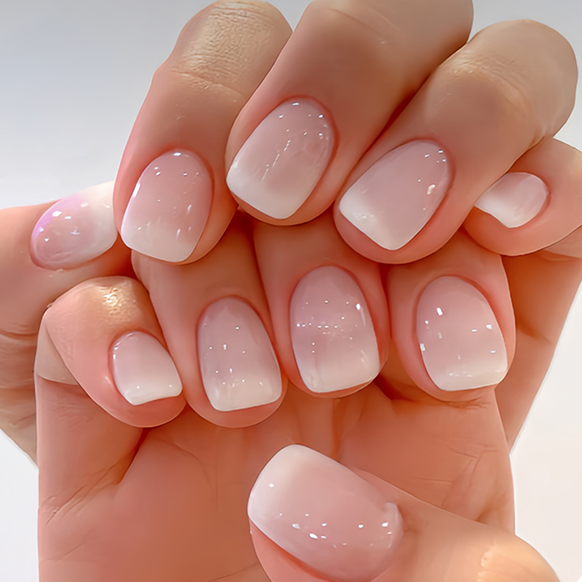 24Pcs Simple Ballet Glitter De - Nail Art Cat Eye 리뷰 및 가격