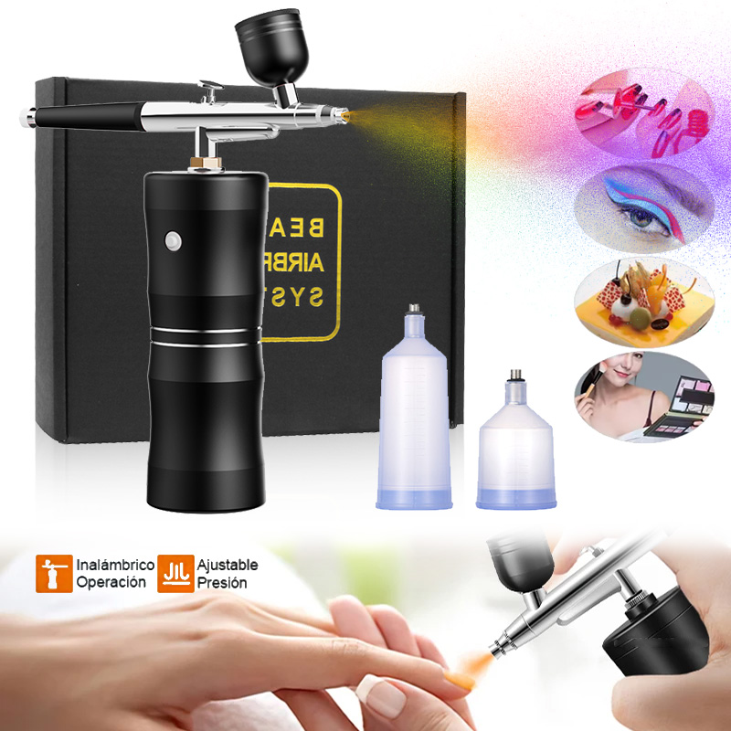 Oxygen Spray Mini Air Compress - Nail Art Kaki 리뷰 및 가격